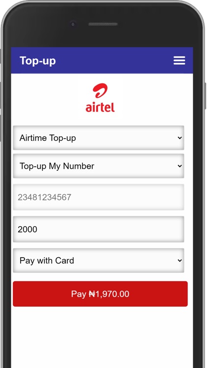 Mobile VTU - Airtime & Data