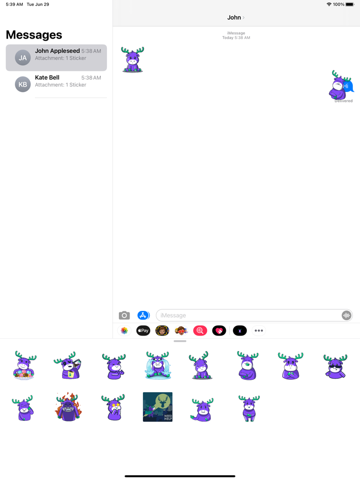 Space Deer - Sticker Pack