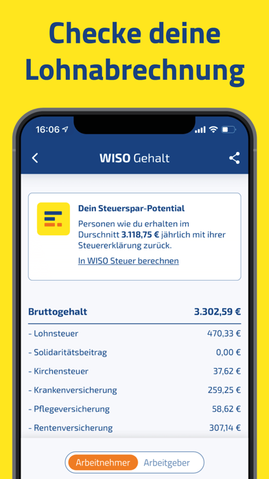 WISO Gehalt – Brutto Netto screenshot 2