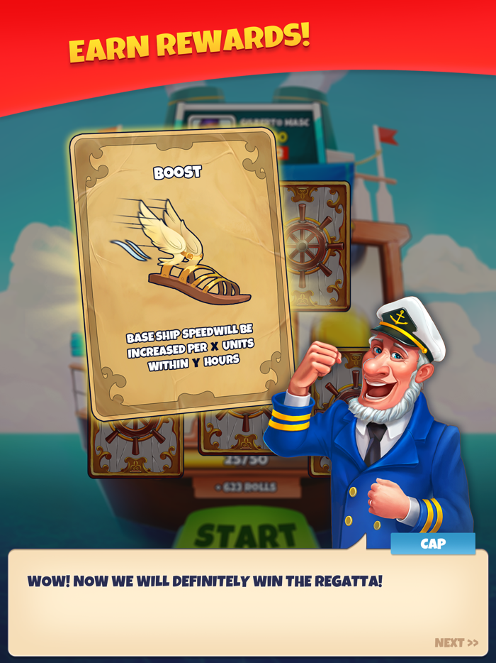 Regatta Rush・Get Coin at Spins