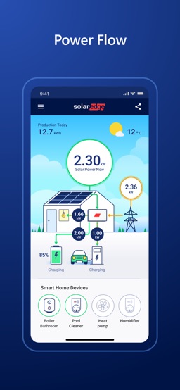 mySolarEdge app screenshot