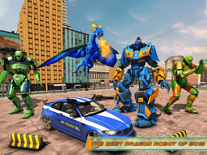 Flying Dragon War Robot Arena