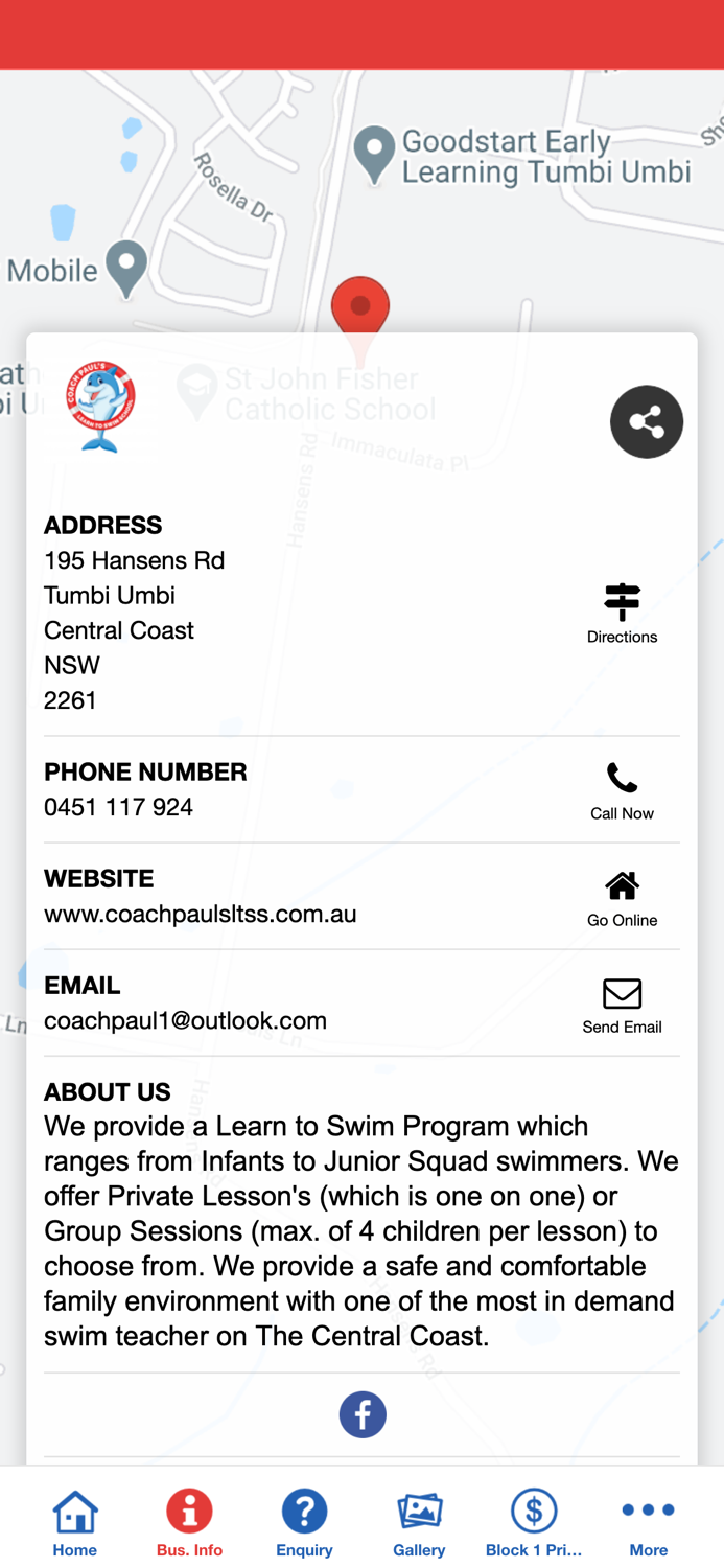 Coach Pauls Learn To Swim