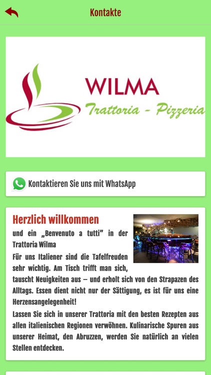 Trattoria Wilma Frankfurt