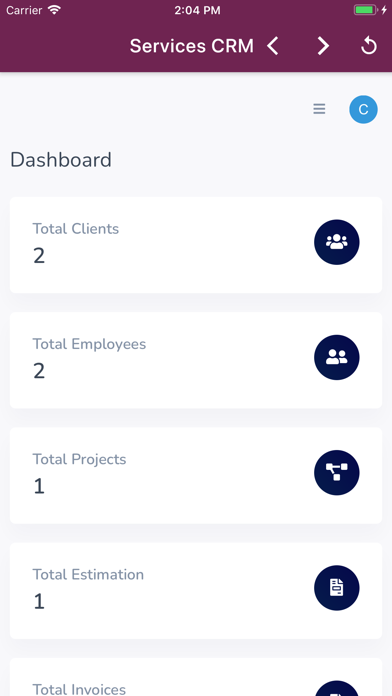 Averox Services CRM PC 용
