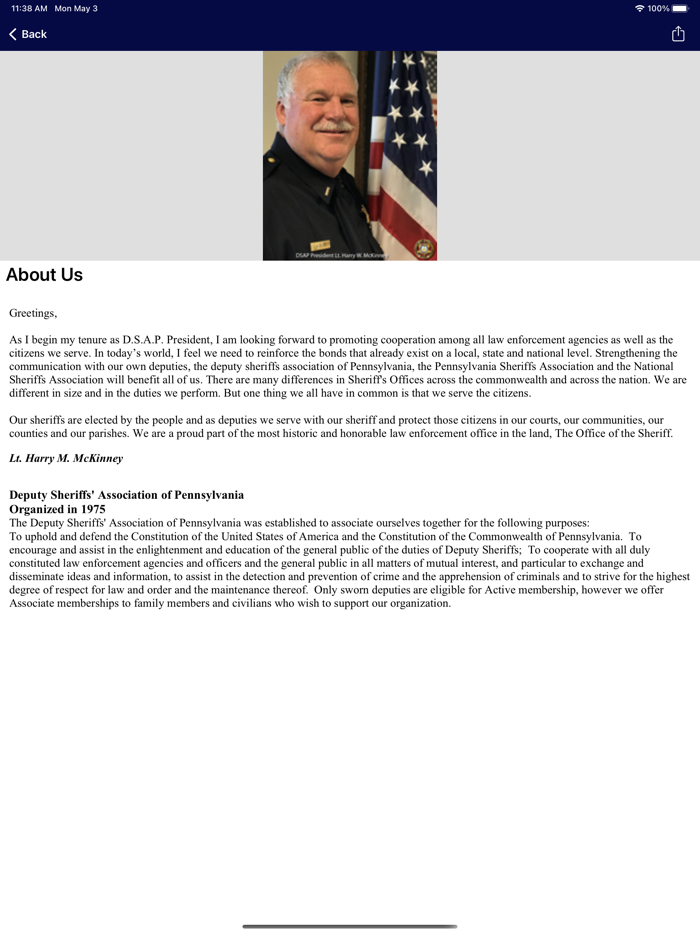 Deputy Sheriffs Assoc of PA