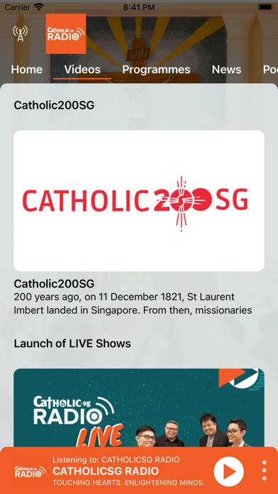 CatholicSG Radio screenshot 3