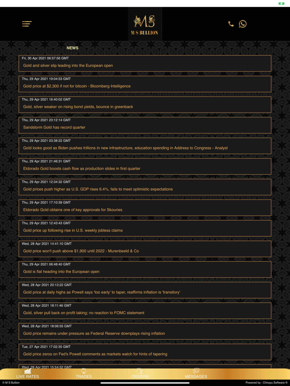 MS Bullion screenshot 4