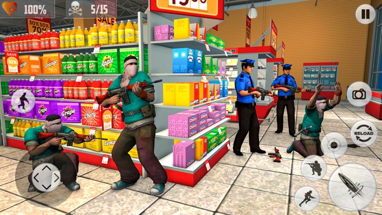 Super Armed Heist Robbery Game