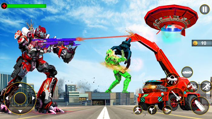 Büyük Ekskavatör Robot