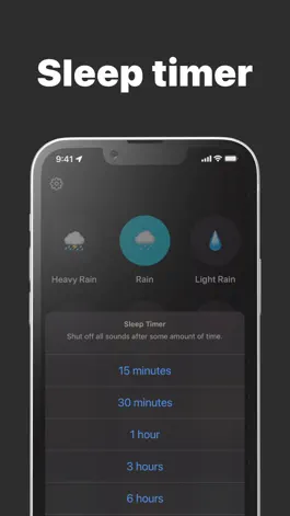 Game screenshot SleepSound: Rain, Relax, Noise hack