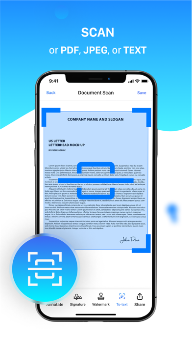 Document Scanner: Scan File iPhone app afbeelding 1
