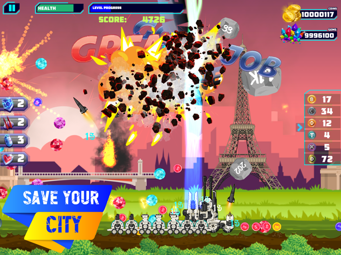 Delta RoverRock Blast Shooter