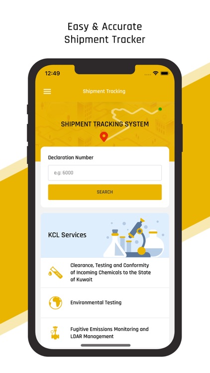 KCL Shipment Tracker