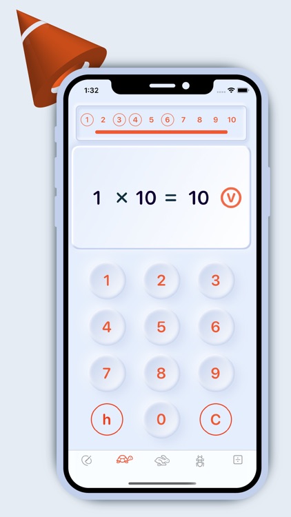 Multiplication table Division