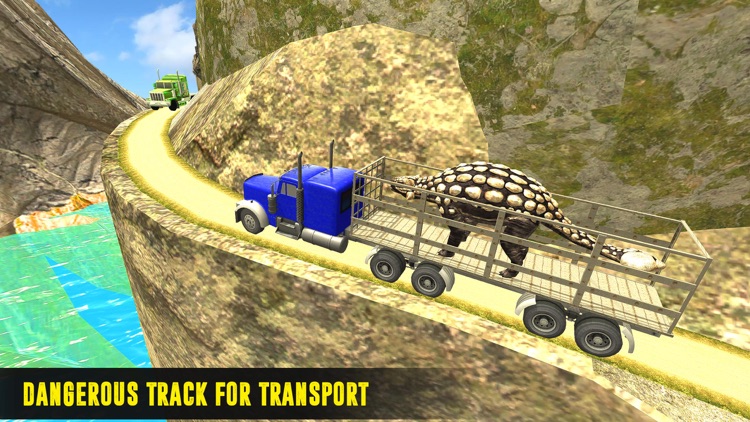 Dinosaur Transporter Trucks 3D