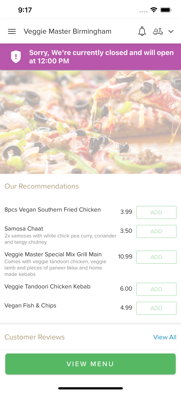 Veggie Master Birmingham