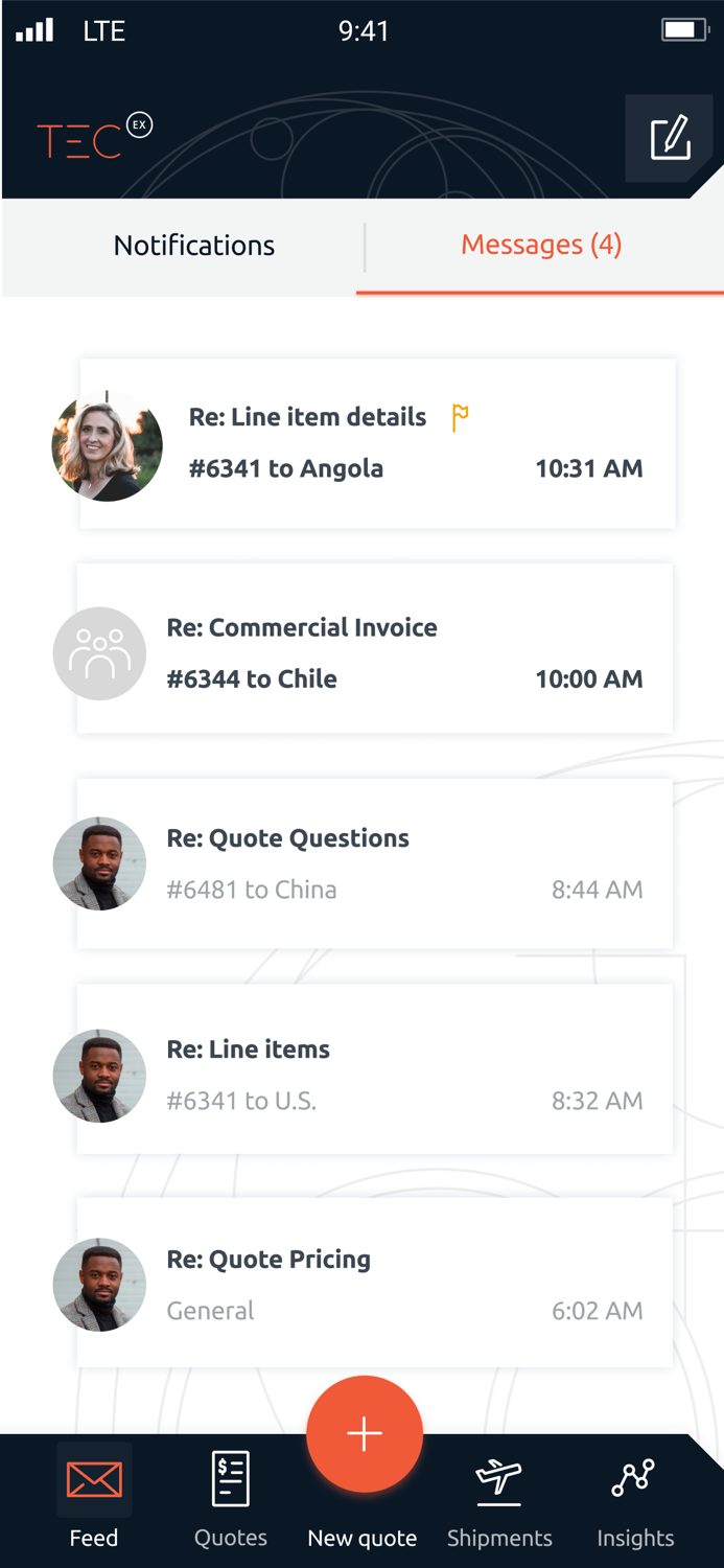 TecEx Global IOR  Shipping