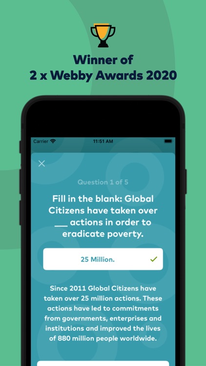 Global Citizen: Take Action screenshot-3