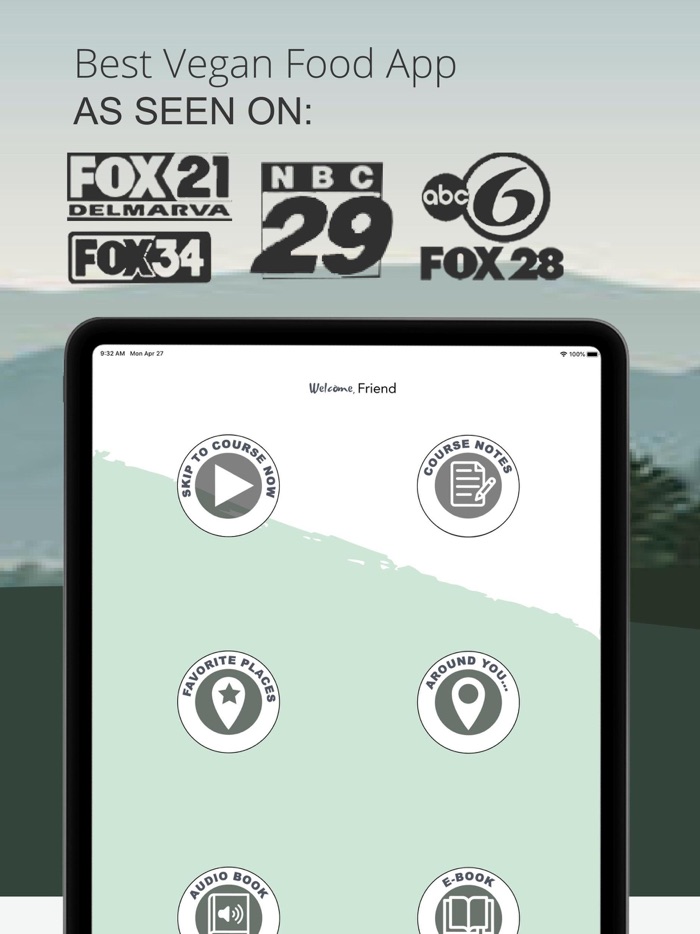 Vegan Recipes Meal Planner App