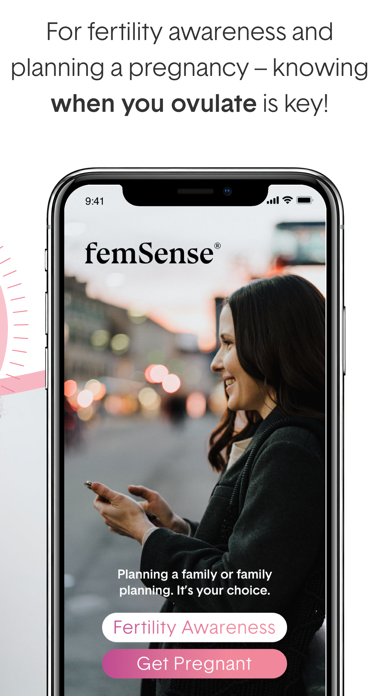 femSense fertility screenshot 2