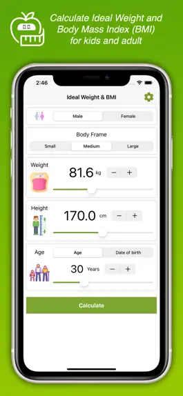 Game screenshot Ideal Weight BMI الوزن المثالي mod apk