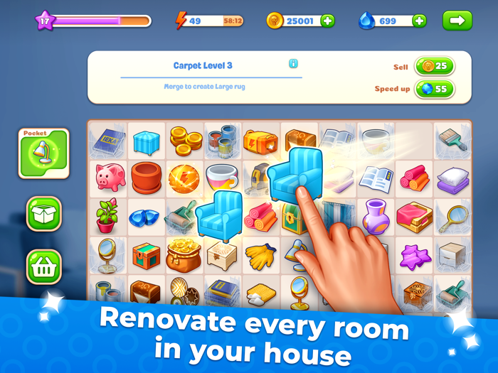 Merge Makeover my dream home