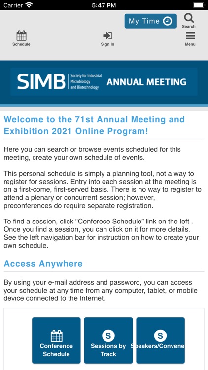 SIMB Annual Meeting 2021