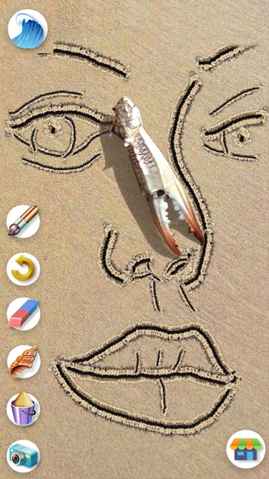 Sand Draw: Beach Wave Art Game screenshot 4