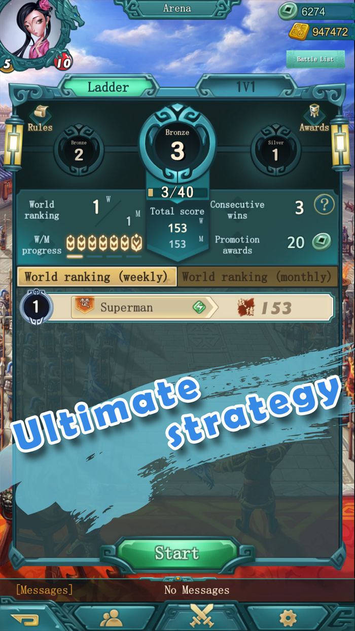 Warring states The heroes