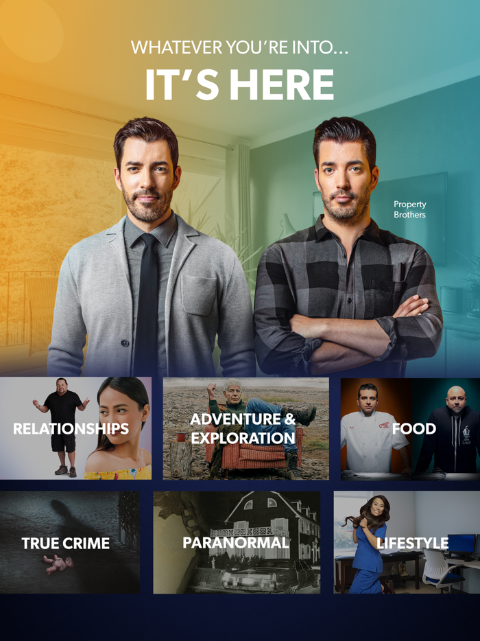 discovery Stream TV Shows
