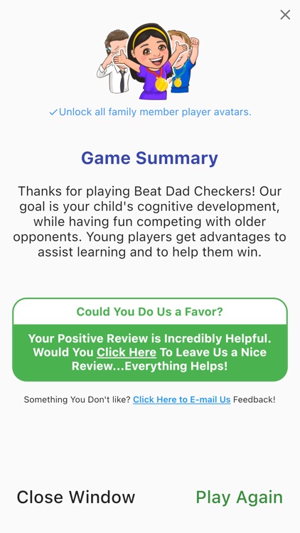 Beat Dad Checkers screenshot-5