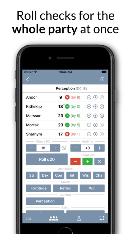 d20 Party Checks screenshot-5