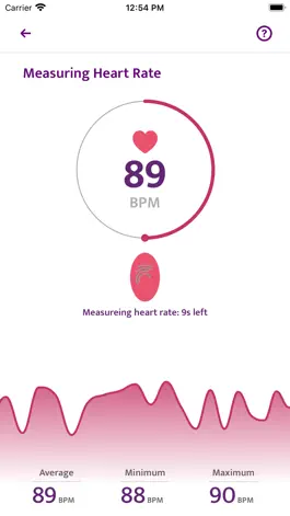 Game screenshot Instant Heart Rate Monitor apk