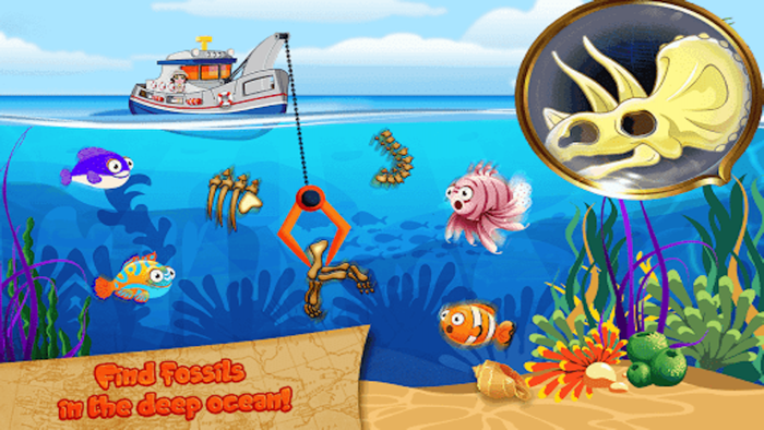 Dig  Find Bone Simulation