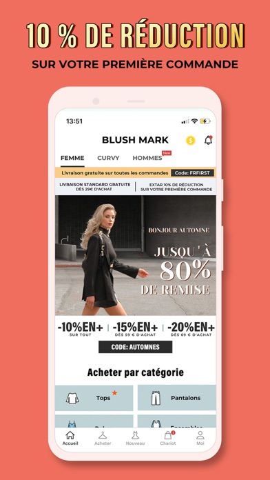 Blush Mark: Vêtements de fille Blush Mark: Vêtements de fille
