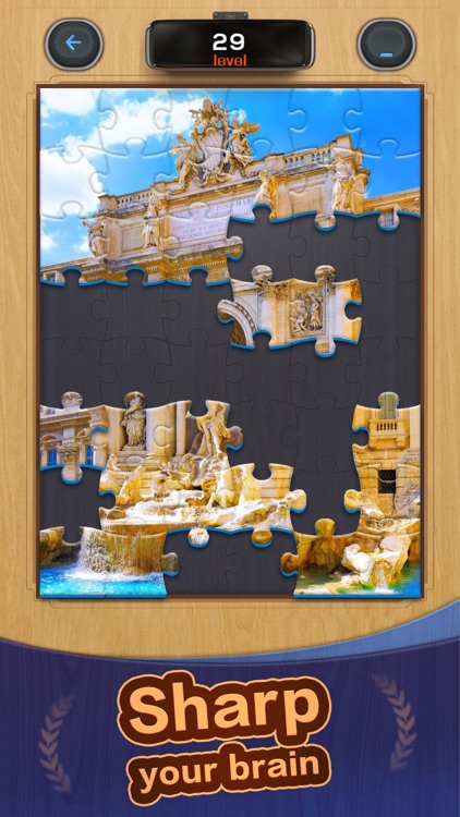 Jigsaw Woods 3D Block screenshot-3