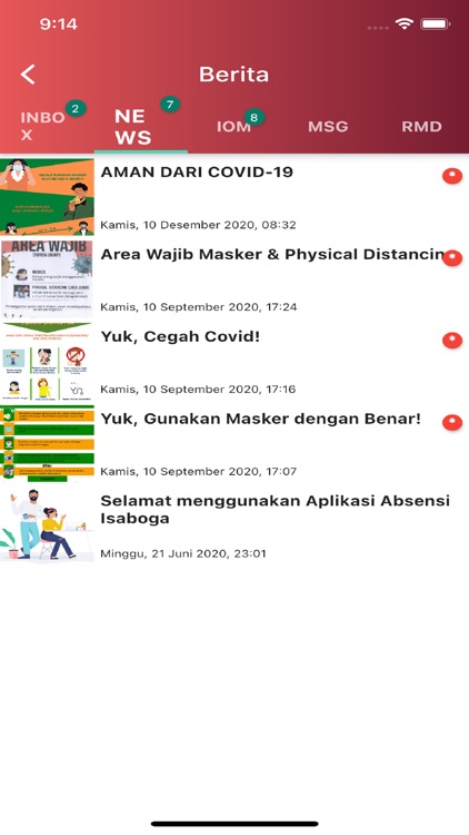 Isaboga Absensi screenshot-5