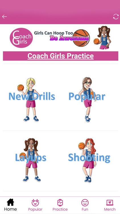 Coach Girls Training