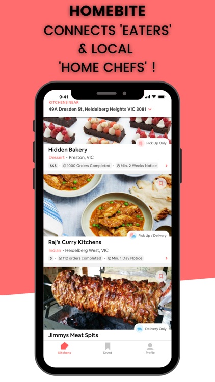 HomeBite: Homefood delivery