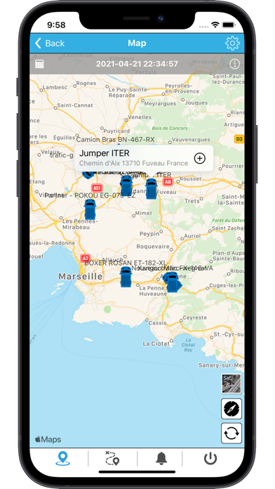 How to cancel & delete Media-Fleet.fr GPS tracking from iphone & ipad 1