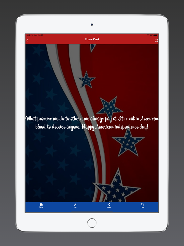 4th July Wishes and Cards