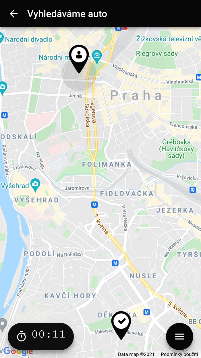 TAXI - PRAHA - BRNO - KLADNO