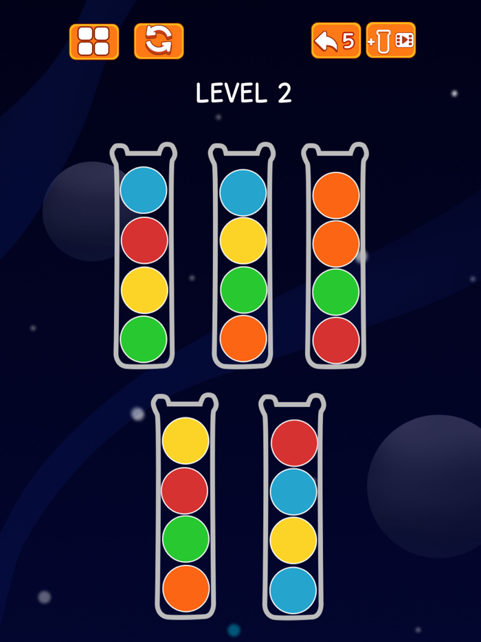 Ball Sort Puzzle Sorting