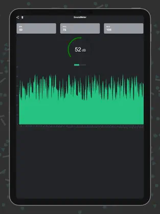 Screenshot 2 Sonómetro Nivel de sonido dB iphone