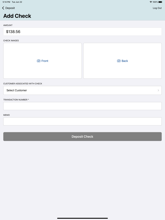 FBK Remote Deposit Mobile