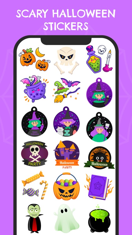 Halloween Scary Stickers!