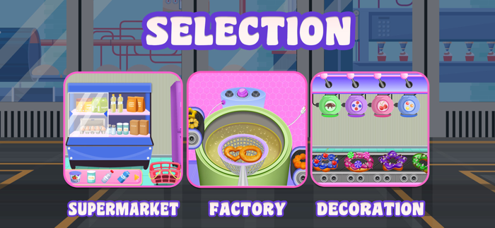 甜甜圈制造商工厂