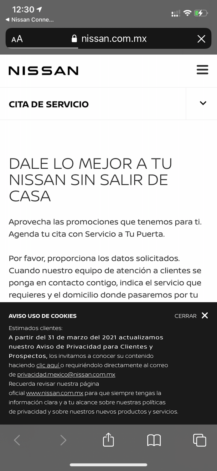 NISSANCONNECT FINDER