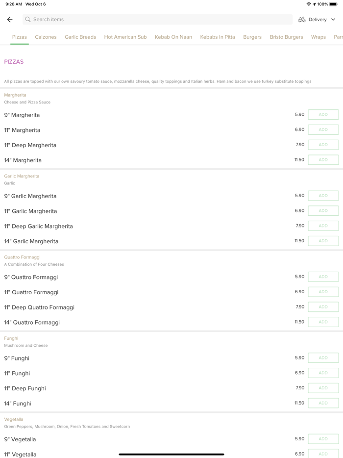 Caesars Pizzas Stanningley,